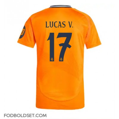 Real Madrid Lucas Vazquez #17 Udebanetrøje 2024-25 Kortærmet Real Madrid Lucas Vazquez #17 Udebanetrøje 2024-25 Kortærmet